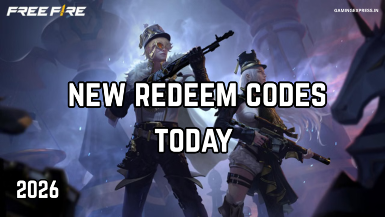 Free Fire MAX Redeem Codes Today (27 March 2026) – Claim Free Rewards