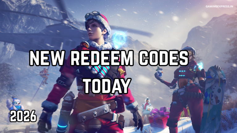 Free Fire MAX Redeem Codes Today (26 March 2026) – Claim Free Rewards