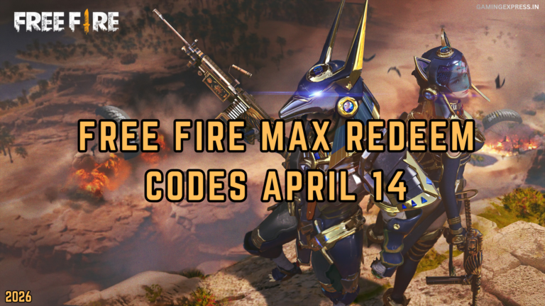 Free Fire MAX Redeem Codes April 14 2026 (Latest Working List)