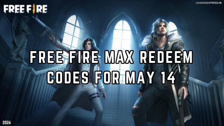 Free Fire MAX Redeem Codes for May 14, 2026: Claim Free Diamonds, Skins and Loot Crates