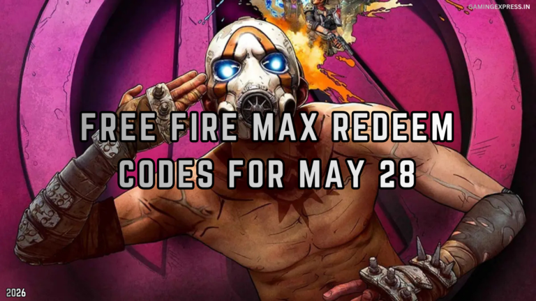 Free Fire MAX Redeem Codes for May 28, 2026: Claim Free Diamonds, Skins and Loot Crates