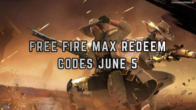 Free Fire MAX Redeem Codes June 5, 2026: Active Codes and Redemption Guide