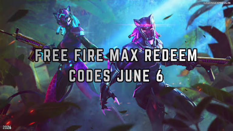 Free Fire MAX Redeem Codes June 6, 2026: Claim Free Rewards Today