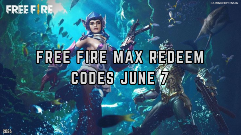 Free Fire MAX Redeem Codes June 7, 2026: Latest Codes and How to Redeem Them