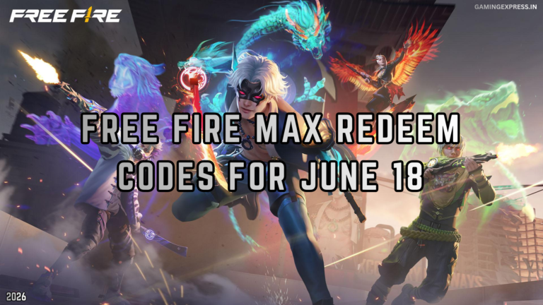 Free Fire MAX Redeem Codes for June 18, 2026: Claim Free Diamonds, Skins, Emotes and Exclusive Rewards
