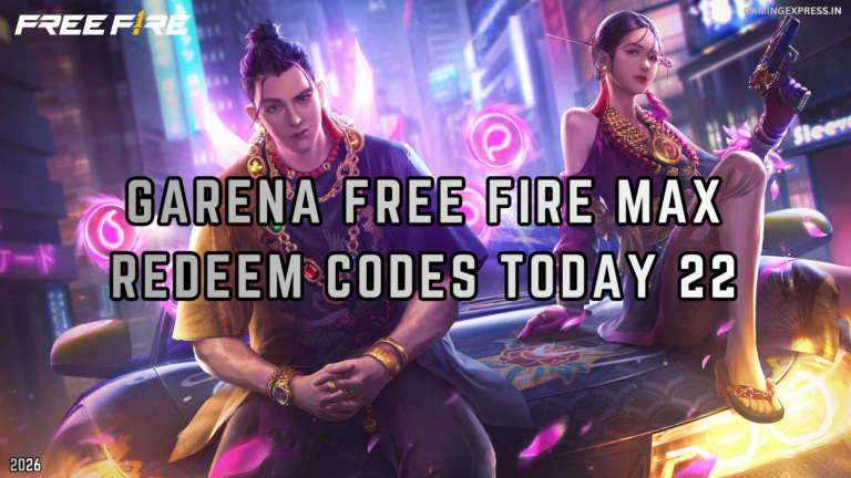 Garena Free Fire MAX Redeem Codes Today (June 22, 2026)